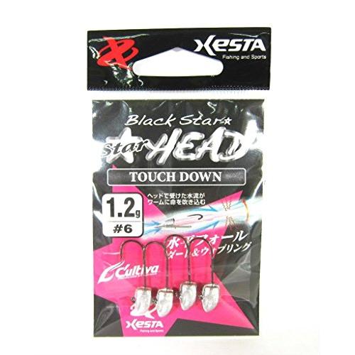 XESTA(ゼスタ) スターヘッド タッチダウン 1.5g フック#6 | 
