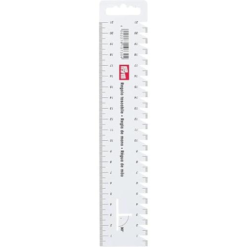 プリム(Prym) ハンドソーイングゲージ 210mm×45mm 1本 ホワイト 610730 |  | 01