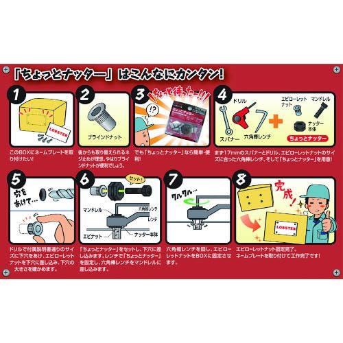 ロブテックス チョットナッター 奥行キ30mm HNC04R |  | 01