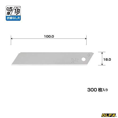 オルファ(OLFA) 大型 カッター 替刃 折線なし 替刃(大) 300枚入 LB300-OSN |  | 01