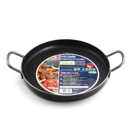 キャプテンスタッグ バーベキュー用 鉄板 ファイバーライン 極厚 丸型鉄板 26cm M-6692M-6692 |  | 01