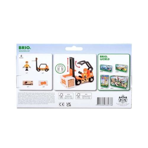 BRIO 木製レール 知育玩具 フォークリフト 対象年齢 3歳~ 33573 誕生日 クリスマス プレゼント 室内遊び 男の子 女の子 脳トレ |  | 01