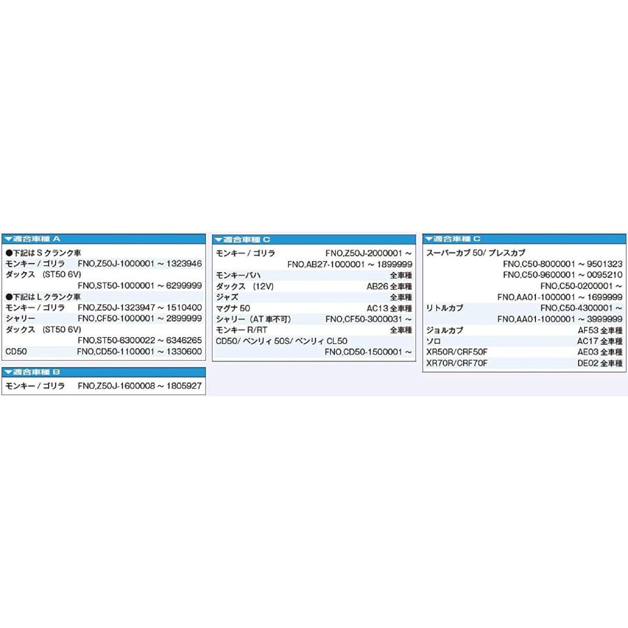 キタコ(KITACO) ピストンキット キタコ製DOHC 124cc 2R モンキー/ゴリラ等 350-1123900 |  | 01
