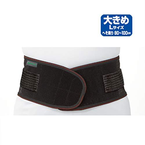 バンテリン加圧サポーター 腰用固定タイプ 大きめ/Lサイズ(へそ周り 80-100cm) ブラック捻挫骨折 |  | 01