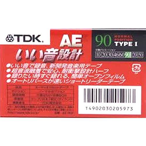 TDK カセットテープ AE 90 AE-90F TYPE1 |  | 01