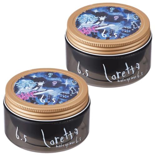 ロレッタ メイクアップワックス 6.5 65g×2個セット[ヘアワックス ショートヘア アレンジ スタイリング 整髪料 固め 強力 立ち上げ 毛 | 