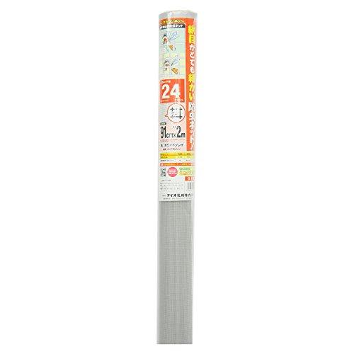 ダイオ 網戸張替用 クラウンネット ２４メッシュ ９１ｃｍｘ２ ｍ ホワイトグレイ | 