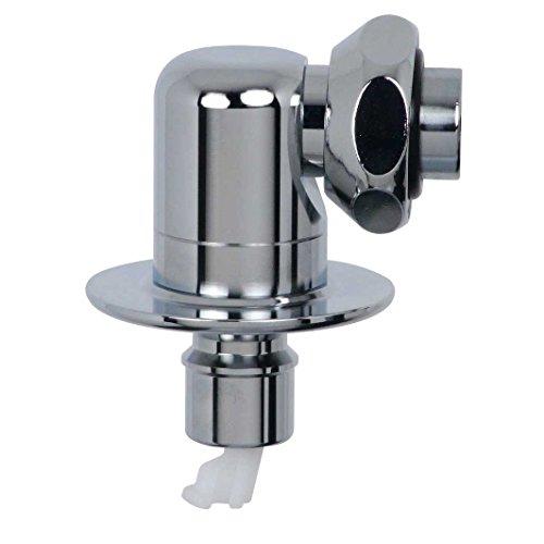 カクダイ 洗濯機用 水漏れ防止ストッパー付きニップル 呼13 万能ホーム水栓 対応 取替簡単 金属製 真下向き 772-545 | 