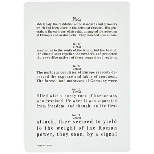 Prestige Medical イエガーアイチャート、060オンス 0.6 オンス ホワイト |  | 01