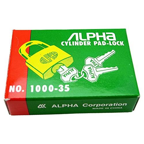 ALPHA(アルファ) 南京錠 NO.1000-35 |  | 01