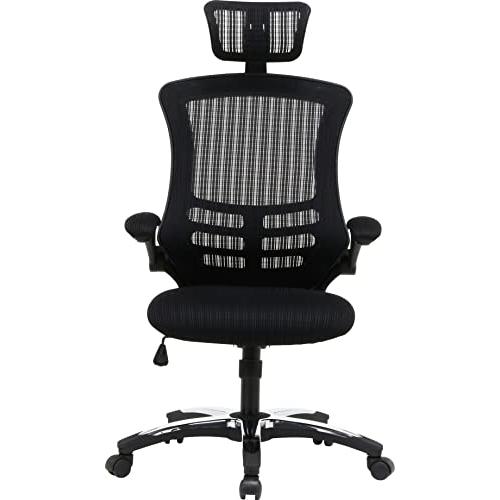 不二貿易 オフィスチェア デスクチェア ハイバック 幅66×奥行73.5×高さ117~129cm ブラック メッシュ素材 昇降機能 ロッキング機 |  | 01