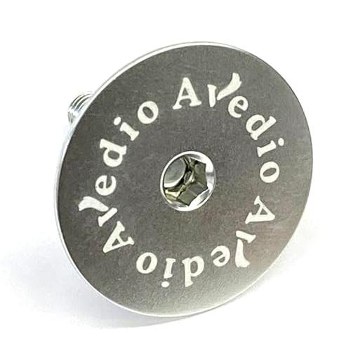 エヴァディオ(Avedio) 軽量アルミトップキャップ 一体型 ロゴ入 シルバー 70630 | 