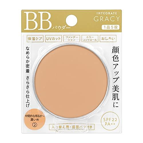 インテグレート グレイシィ (INTEGRATE GRACY) エッセンスパウダー BB 2 (レフィル) 自然~濃いめの肌色 (SPF22・P |  | 01