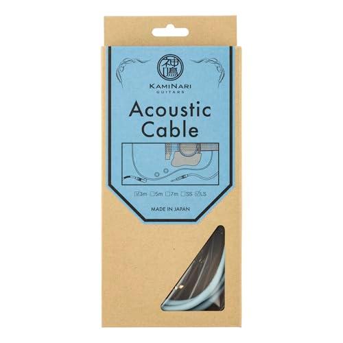 KAMINARI GUITARS ギターシールド Acoustic Cable 3m Light Blue K-AC3LS |  | 01