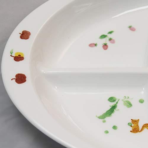 NARUMI(ナルミ) 子供用 食器 皿 プレート みんなでたべよっ! 径28cm 出産祝い お食い初め 離乳食 ギフト オーブン 電子レンジ |  | 01