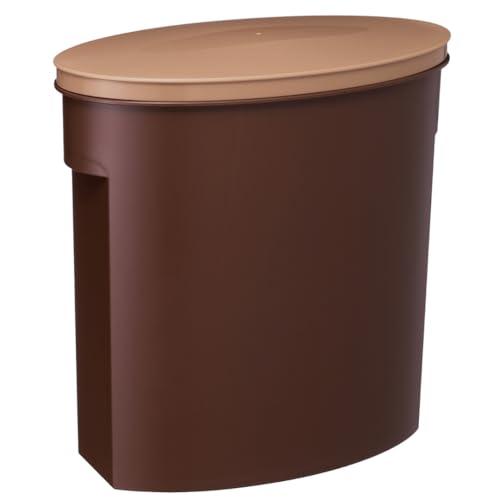 イセトウ(Isetou) お米保存容器 お米そのまま保存ケース5Kg ブラウン 5Kg 幅15.5×奥行28.5×高さ28.5cm 日本製 保存 | 