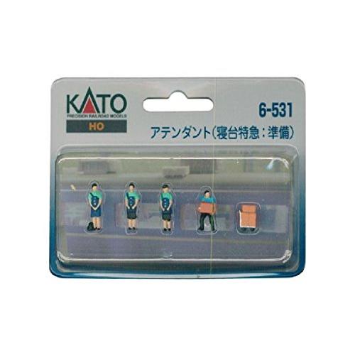 KATO HOゲージ アテンダント 寝台特急:準備 6-531 ジオラマ用品 | 