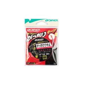 OWNER(オーナー) がっちりウキ止(スプールタイプ) オレンジ細 | 