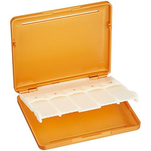 ノナカ アルトサクソフォン用 プラスチック製リードケース セルマーロゴ入り 10枚用 カラー:オレンジゴールド |  | 01