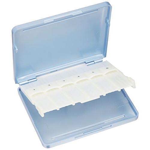 野中貿易(Nonaka Boeki) ノナカ B♭クラリネット用 プラスチック製リードケース セルマーロゴ入り 12枚用 カラー:パステルブルー |  | 01