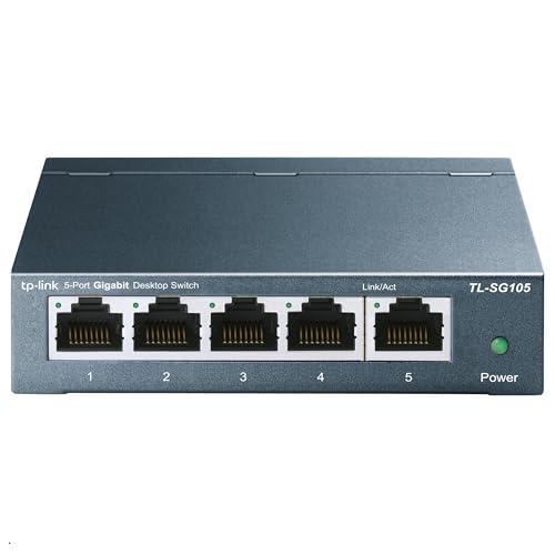 TP-Link 5ポート スイッチングハブ 10/100/1000Mbps ギガビット 金属筺体 設定不要 メーカー保証ライフタイム保証 TL- | 