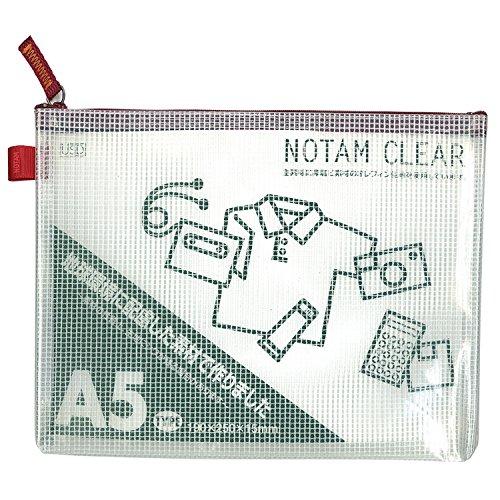 サクラクレパス メッシュケース クリアー A5 レッド UNC-A5#19 | 