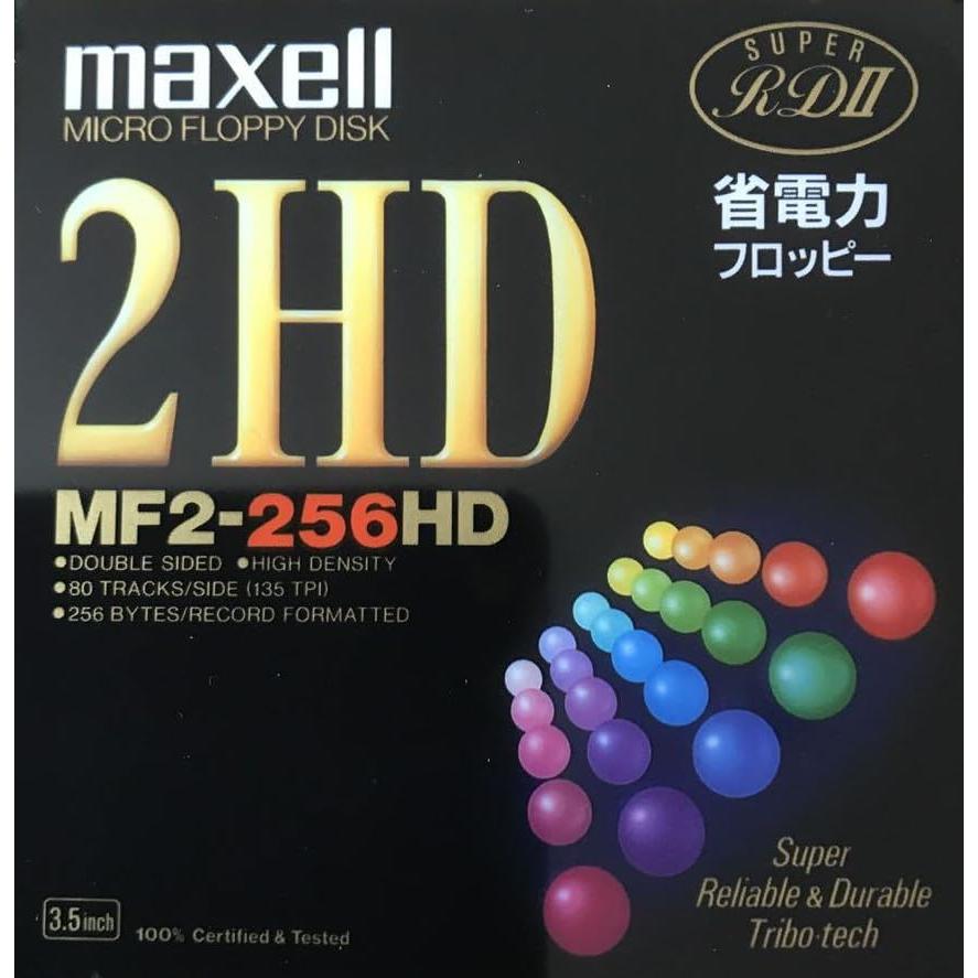 日立マクセル 2HD省電力フロッピー（1枚入り） MF2-256HD.1P | 