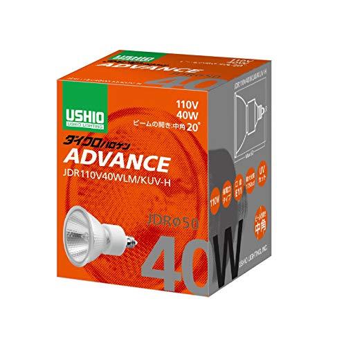 USHIO ダイクロハロゲン（110V） JDRφ50 ADVANCE 40W 中角 E11口金 | 