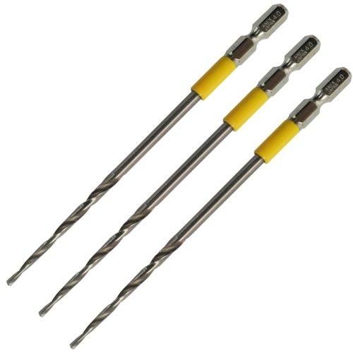 アネックス(ANEX) 下穴錐 ハイス鋼 カラー仕様 4mm 3本組 ACK3-040 | 