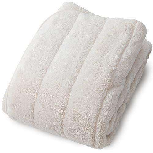 アイリスプラザ マイクロミンクファー 敷きパッド セミダブル もこもこ ふわふわな肌触り エアコン対策 秋冬 ベッドパッド 四隅ゴムバンド 洗え | 