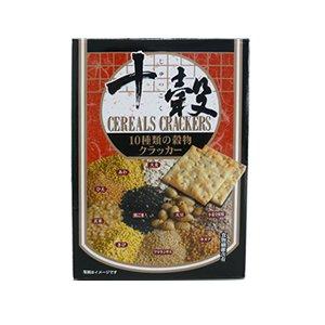 前田製菓 十穀 10種類の穀物クラッカー 10箱入 (1ケース) | 