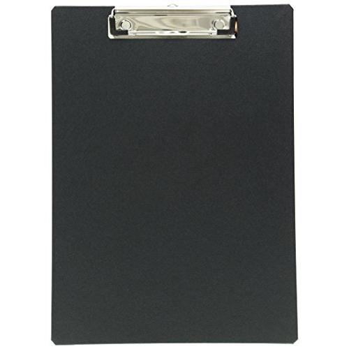 ナカバヤシ クリップボード A4 E型 バインダー ブラック QB-A401-D | 