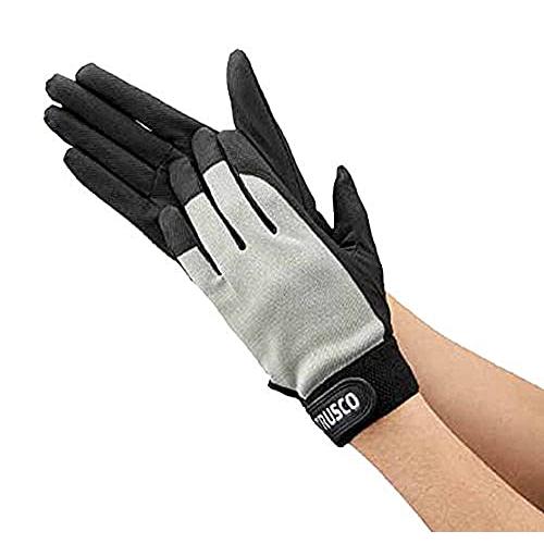 TRUSCO(トラスコ) PU薄手手袋 エンボス加工 Sサイズ グレー TPUM-G-S | 