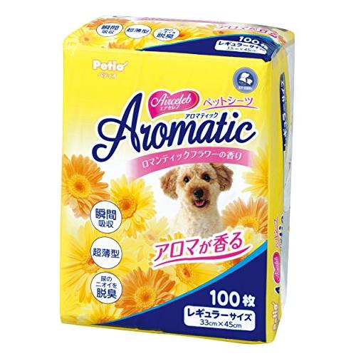 ペティオ (Petio) エアセレブ アロマティック ペットシーツ レギュラー 100枚入 |  | 01