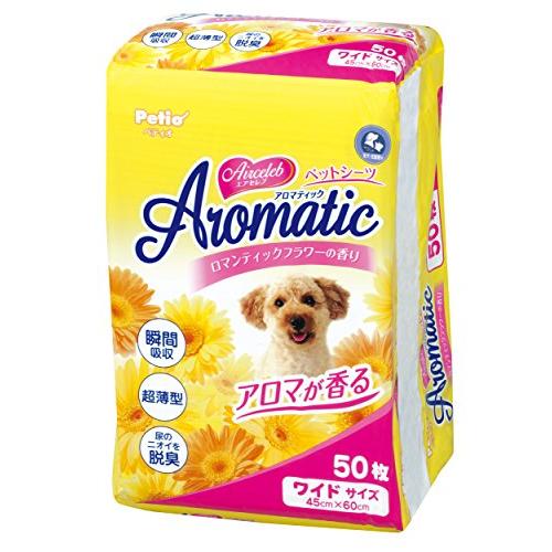 ペティオ (Petio) エアセレブ アロマティック ペットシーツ ワイド 50枚 |  | 01