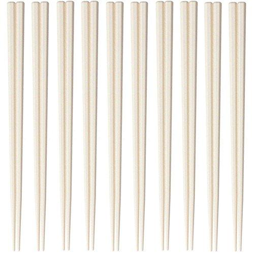 大黒工業(Daikoku Kogyo) SPS製 リユース箸 六角 23cm ベージュ 業務用 3771187 10膳入 | 