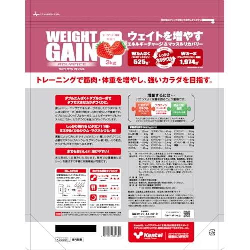 Kentai NEWウェイトゲイン アドバンス ストロベリー 1kg |  | 01