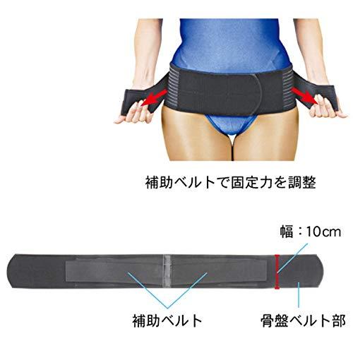 山田式 骨盤ストロングベルト 骨盤用 3Lサイズ (ヒップ112~127cm) 黒 |  | 01
