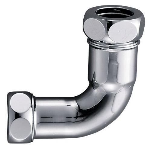 SANEI(サンエイ) 【トイレ用 洗浄管連結異径エルボ】 パイプ径16×25mm H80-4-16X25 | 