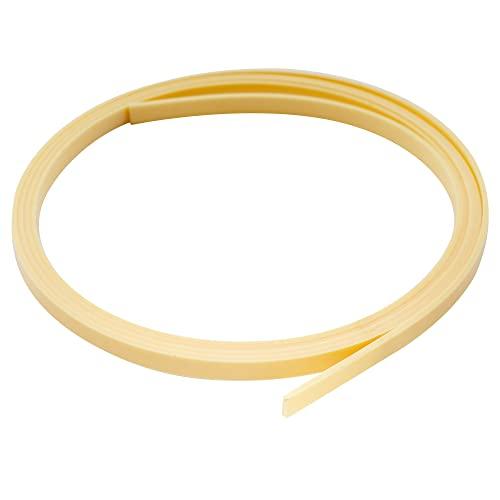 Musiclily プラスチック製ギターバインディング1650 x 6 x 1.5mm、クリーム | 