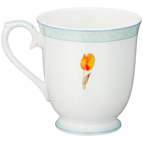 NARUMI(ナルミ) マグカップ チューリップとあかちゃん いわさきちひろ 290cc 花柄 かわいい シンプル プレゼント 電子レンジ温め |  | 01