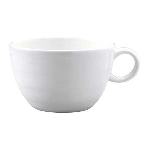 NARUMI(ナルミ) カップ ソーサー デイプラス(Day+)/パティア(PATIA) ホワイト 340cc モーニング 電子レンジ・食洗機対 | 