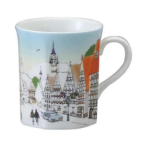 NARUMI(ナルミ) マグカップ 旅マグ 280cc ドイツ 海外の風景 プレゼント 電子レンジ温め対応 日本製 ギフト箱入り 41379-6 | 