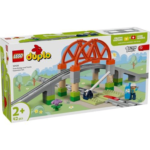 レゴ(LEGO) デュプロ デュプロのまち 鉄道レールと橋 おもちゃ 玩具 誕生日 プレゼント ブロック 知育男の子 女の子 子供 1歳半 2歳 |  | 01
