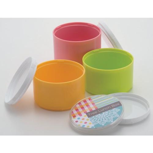 MIクリエーションズ ツリーランチボックス 弁当箱 縦型 スリム オフィス 遠足 ピクニック お出かけ (3段) |  | 01