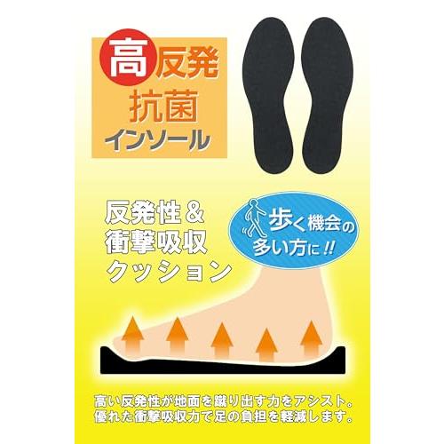 [コロンブス] たくさん歩く人に 高反発 衝撃吸収 高反発抗菌インソール 男女兼用(21~28cm) |  | 01