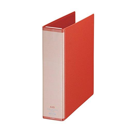 ライオン事務器 マガジン ファイル A4S MF-53WC-R レッド | 