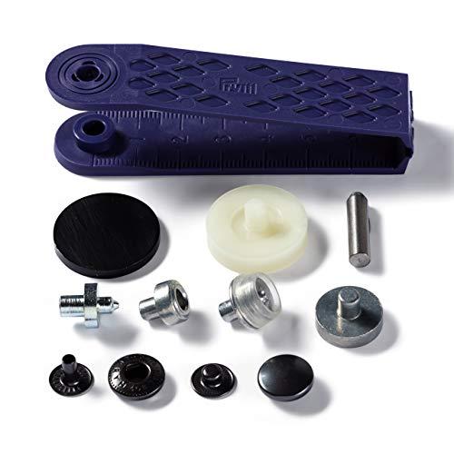 プリム(Prym) スナップボタン Anorak キット付 φ12mm 10組入 ブラックニッケル 390339 |  | 01