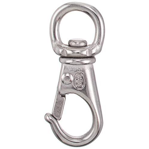 ステンレス金具 スイベルスナップ 線径2.5mm 全長37mm 使用荷重5kgf | 