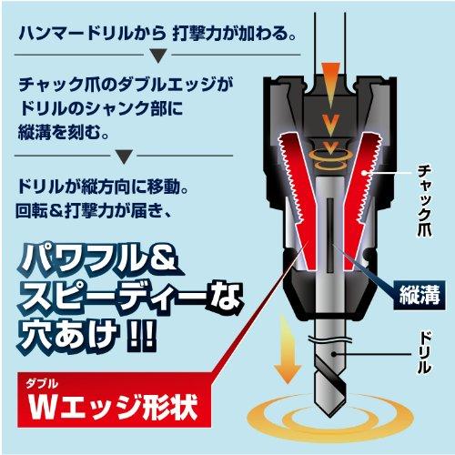 ベッセル(VESSEL) ドリルチャック SDSプラス キイレスタイプ 口径2.5~13mm BH-22H |  | 01